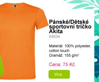 Pánské/Dětské sportovní tričko Akita